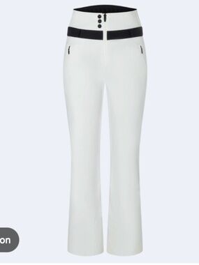 Bogner Fire + Ice Borja technical ski pants white sz Small S nwt